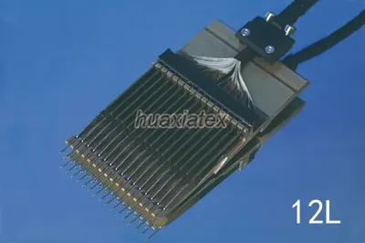 Piezo Guide 12L spare part for warp knitting machines