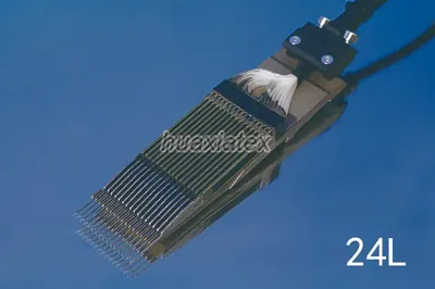Piezo Guide 24L spare part for warp knitting machines