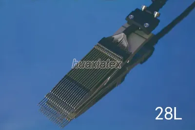 Piezo Guide 28L spare part for warp knitting machines