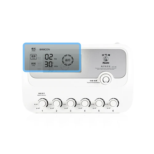 Hwato SDZ-III electronic acupuncture treatment device console with channel knobs and detection jacks