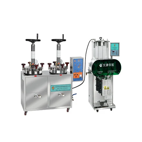 Huayan HYY15L*2 twin airtight stainless steel herb decoction machine front view