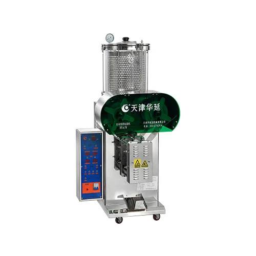 Huayan HVA2000 micro-pressure TCM herb decoction and packing machine with single glass pot and front controls