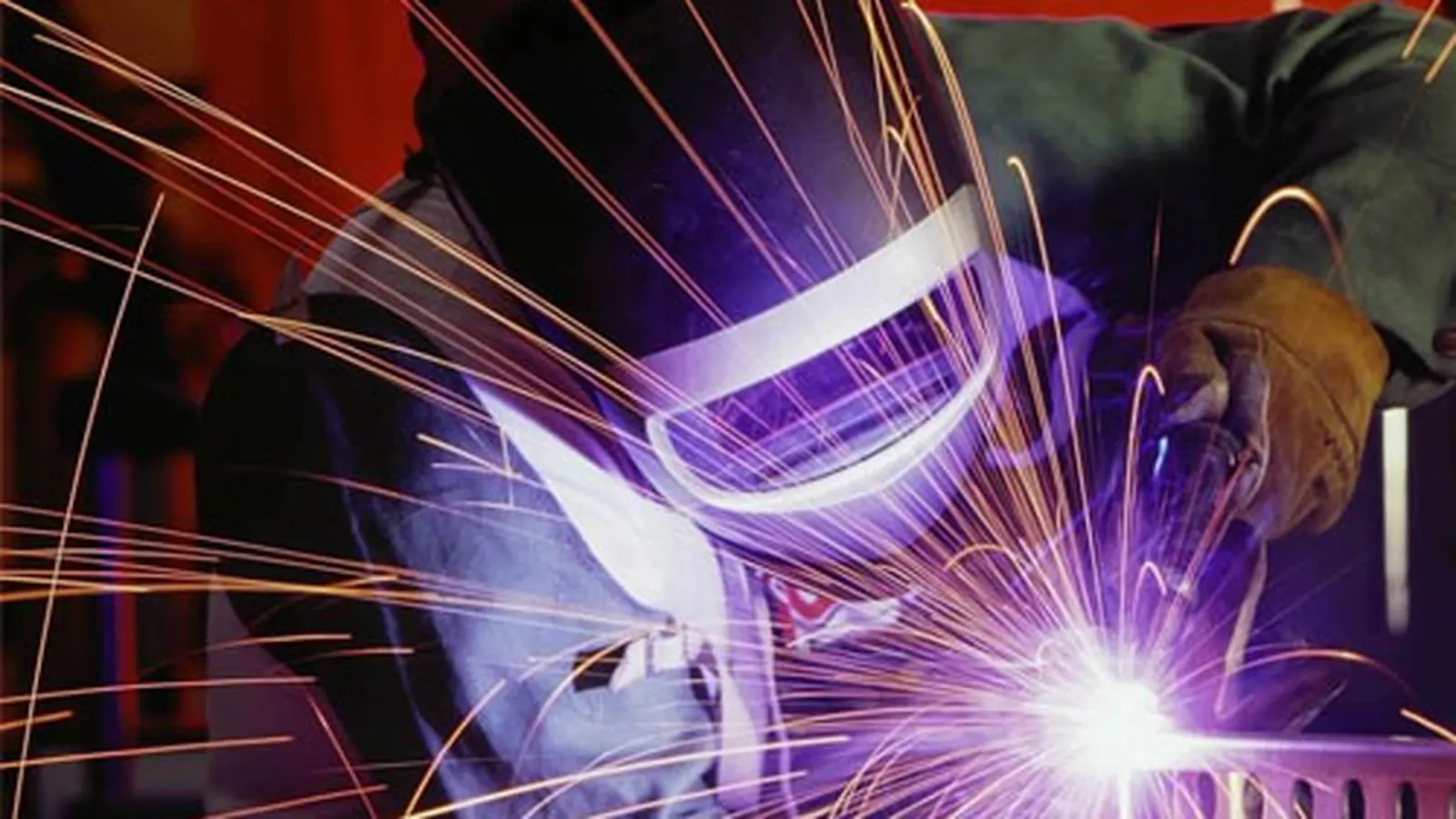 Welding work on stainless steel machine frames at the Huayan Medical plant