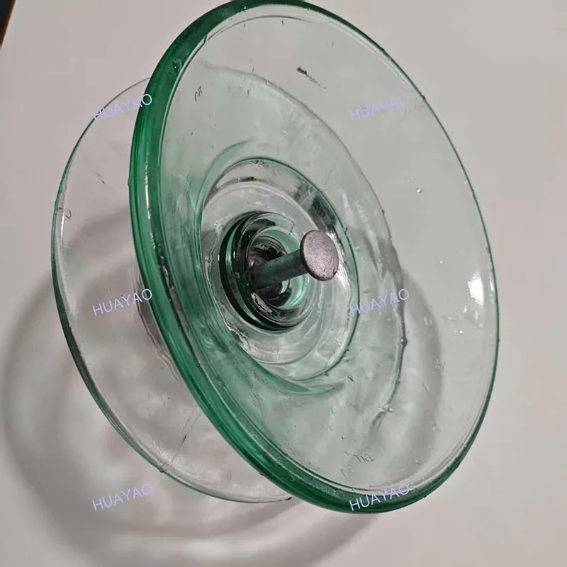 AC U160BLD 160kN Double Shed Toughened Glass Suspension Insulator