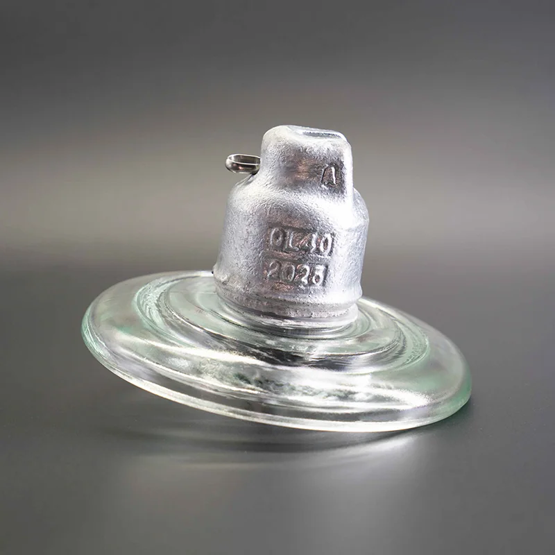 U40B 11 CTV 175 High Voltage Suspension 40 KN Toughened Glass Insulator