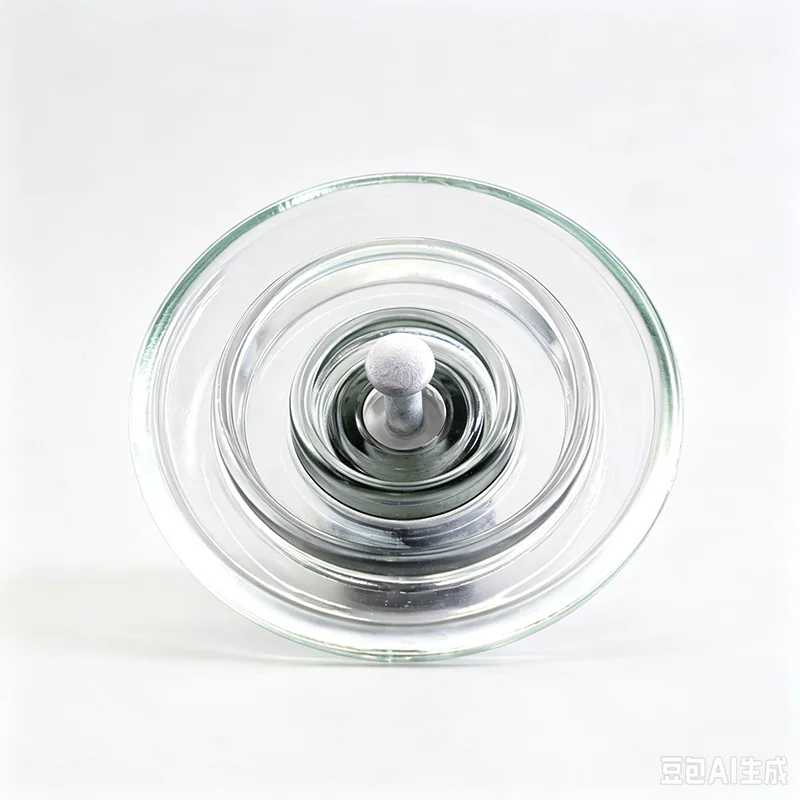 Dimensional drawing of U40BP High Voltage Power Line Toughened Glass Insulator