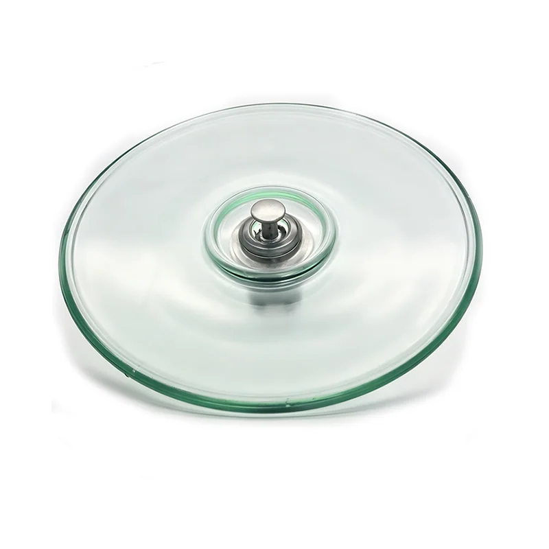 Dimensional drawing of U120BP/127M UHV AC 120kN Aerodynamic Toughened Glass Insulators