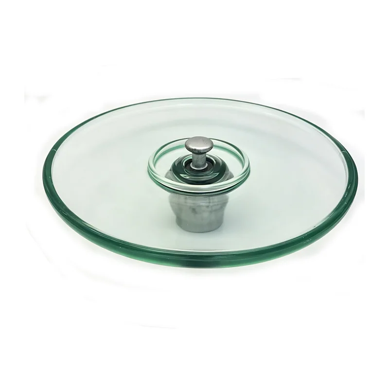 Dimensional drawing of U160BP/155M 160kN Aerodynamic Toughened Glass Insulator