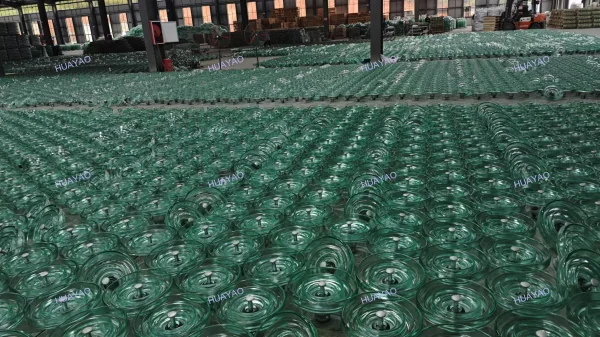 UHV DC 220kV 500kV 210kN U210BLD Double-umbrella Suspension Electrical Glass Insulator