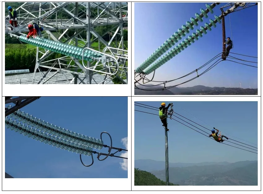 220kV 500kV High Voltage 300kN Double-umbrella Electrical Glass Insulator view 6