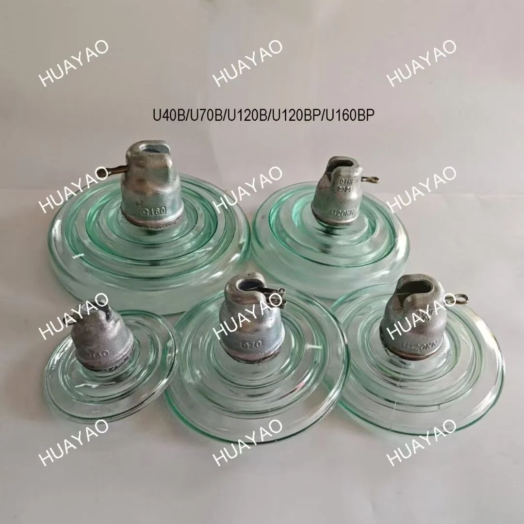 U40B 11kV CTV 175 HV 40 KN Glass Electric Insulator
