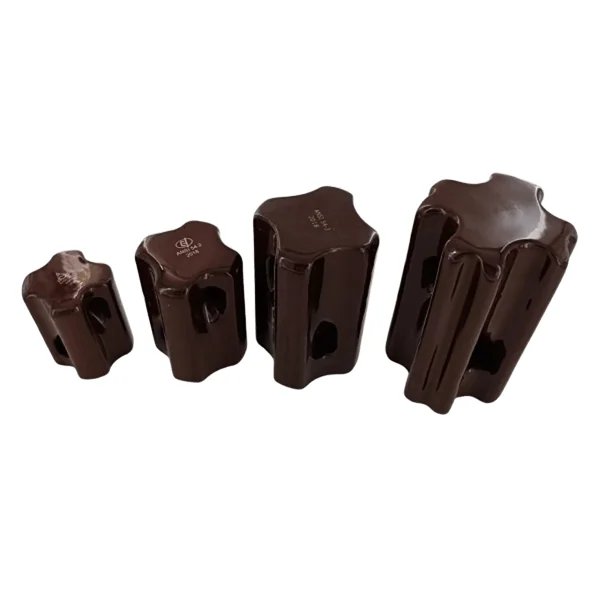 Dimensional drawing of ANSI 54-1 PORCELAIN STAY INSULATORS, 54-1 GUY STRAIN INSULATORS