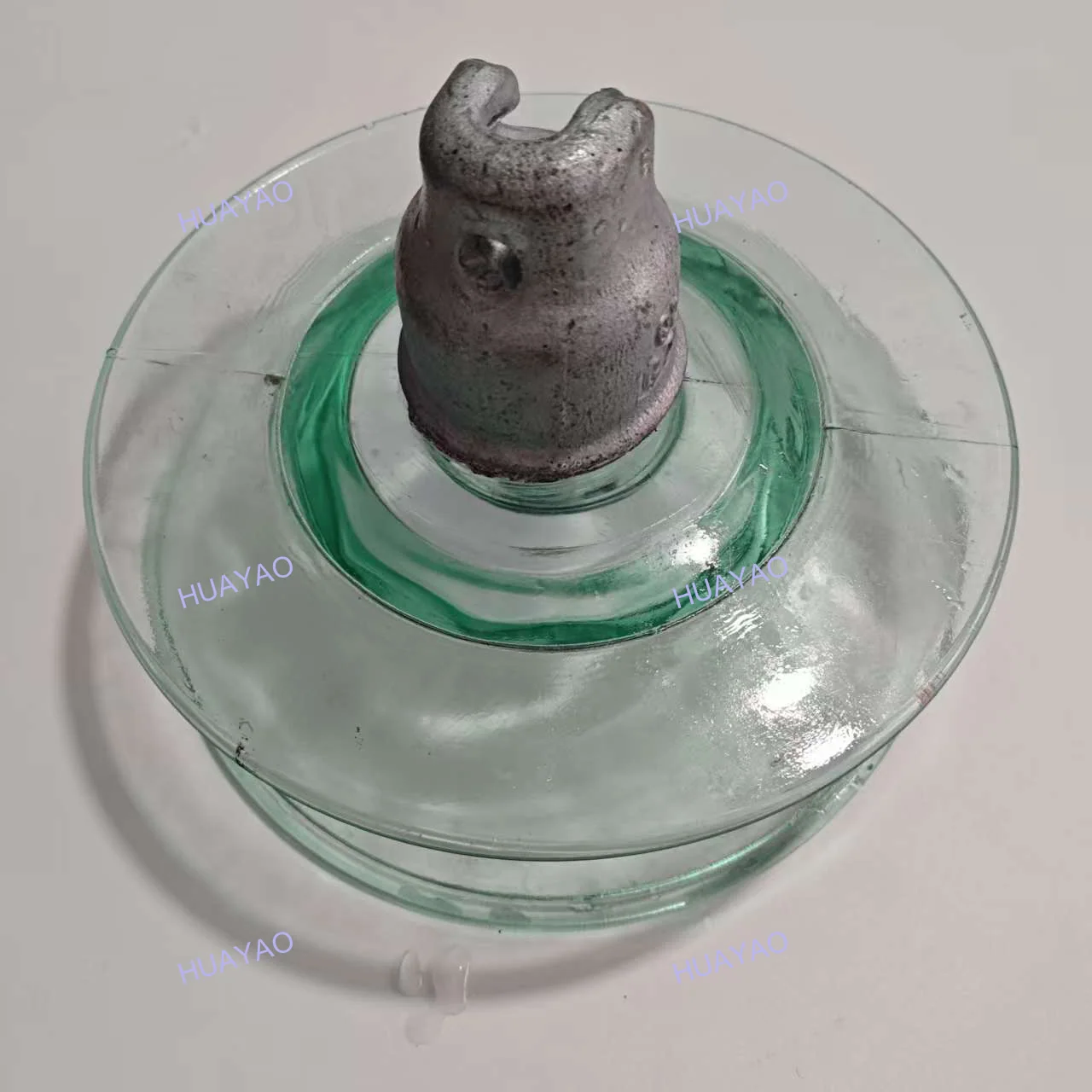UHV AC 120kN U120BLD / PSD-120E Two-Wing Anti-Pollution Tempered Glass Disc Insulator
