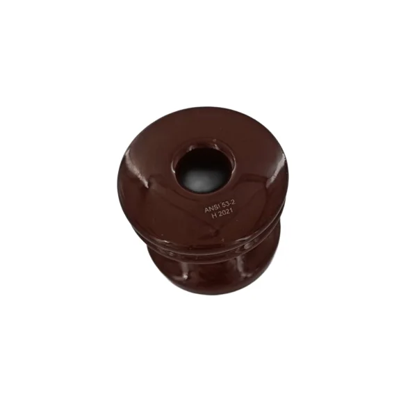 Dimensional drawing of Electric Insulator ANSI 53-2 Spool Porcelain Insulator