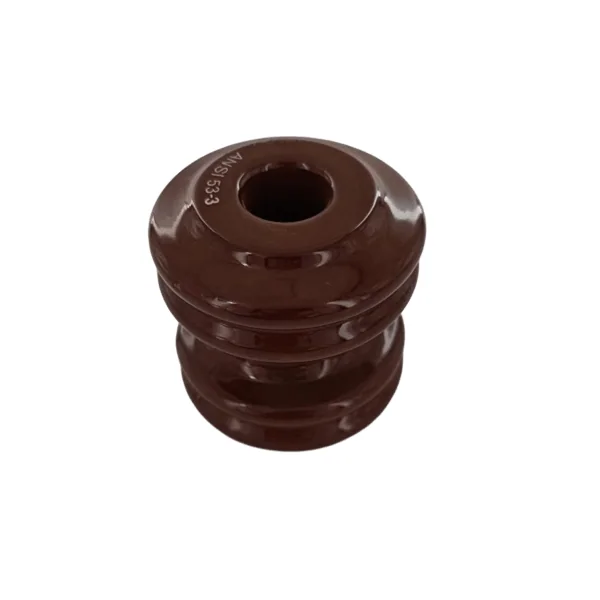 Dimensional drawing of Electric Insulator ANSI 53-3 Spool Porcelain Insulator