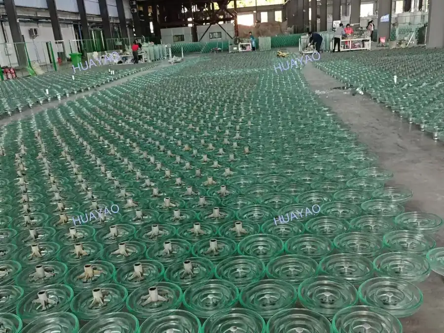 PSD70E 70kN EMS Anti Fog Type Corrosion Proof Disc Insulator Glass Type