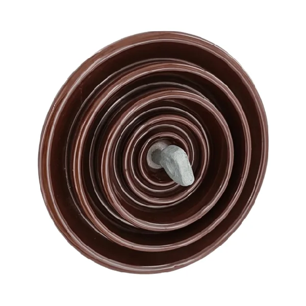 High Voltage Suspension 70 KN Electrical Porcelain Insulator 52-4 Porcelain Insulators