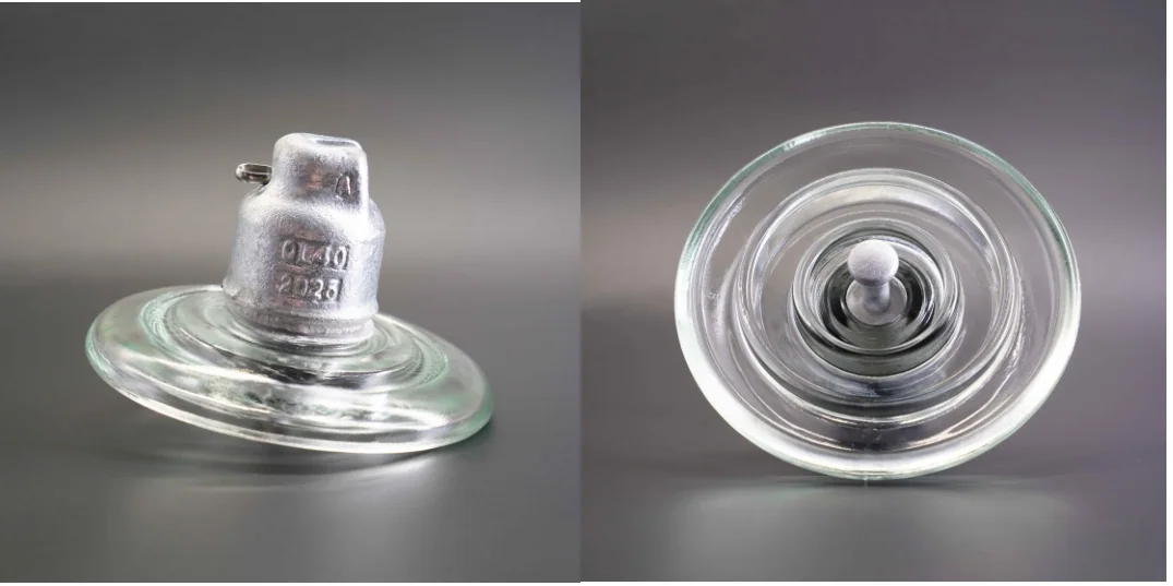 U40BP High Voltage Power Line Toughened Glass Insulator