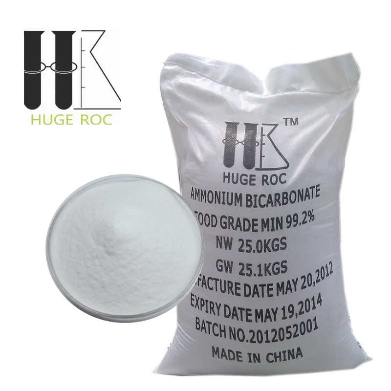 Ammonium bicarbonate white tiny crystal leavening agent