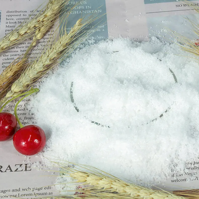 Dextrose anhydrous white glucose powder sample