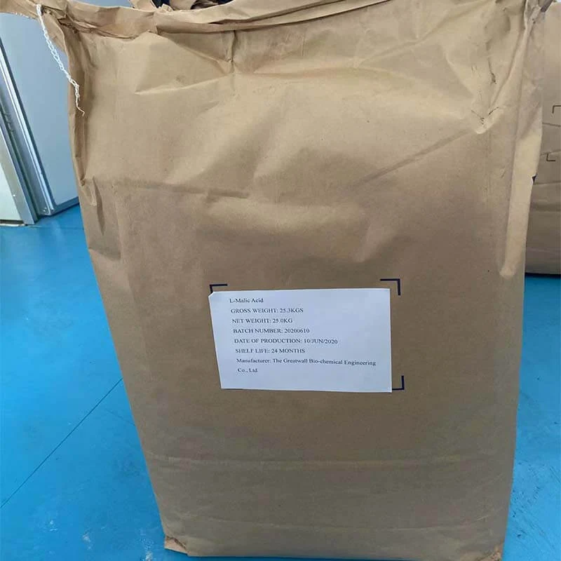 Malic acid encapsulated sour agent granules