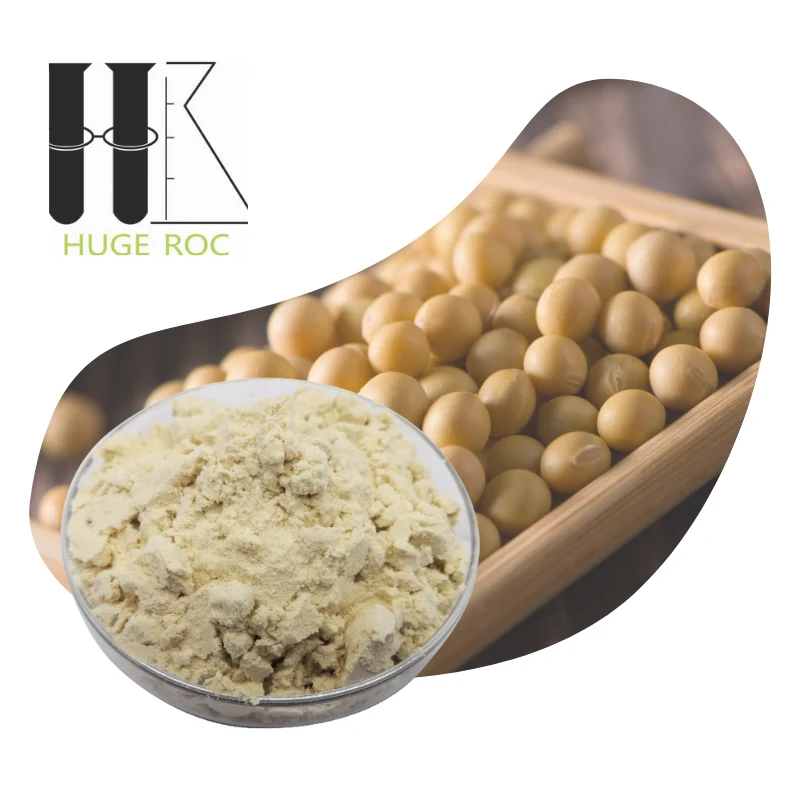Soy protein isolate fine powder from non-GMO soybeans