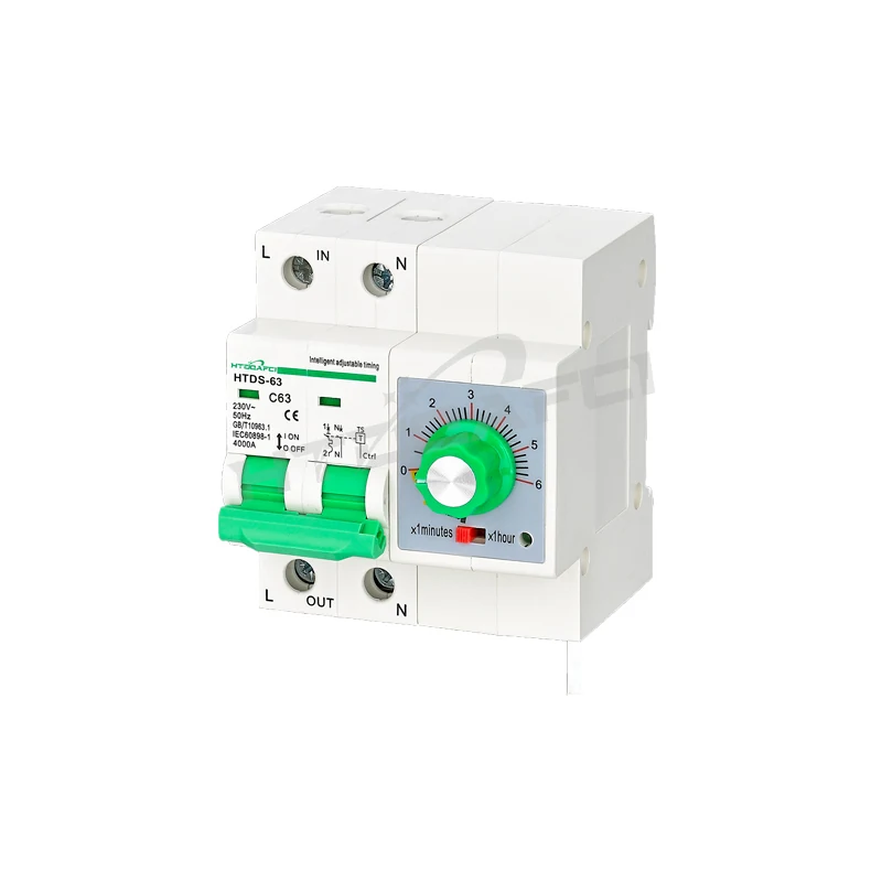 2P model with rotary knob for time adjustment, front view