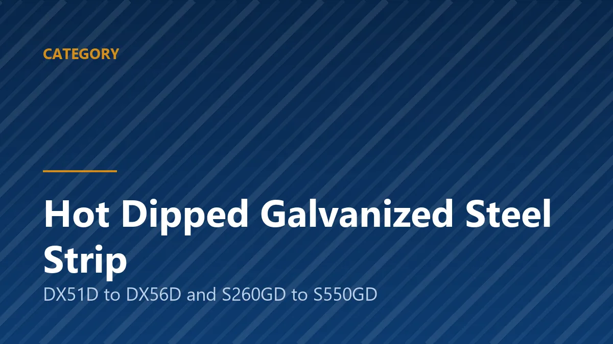 Hot dipped galvanized steel coil showing a spangled zinc surface