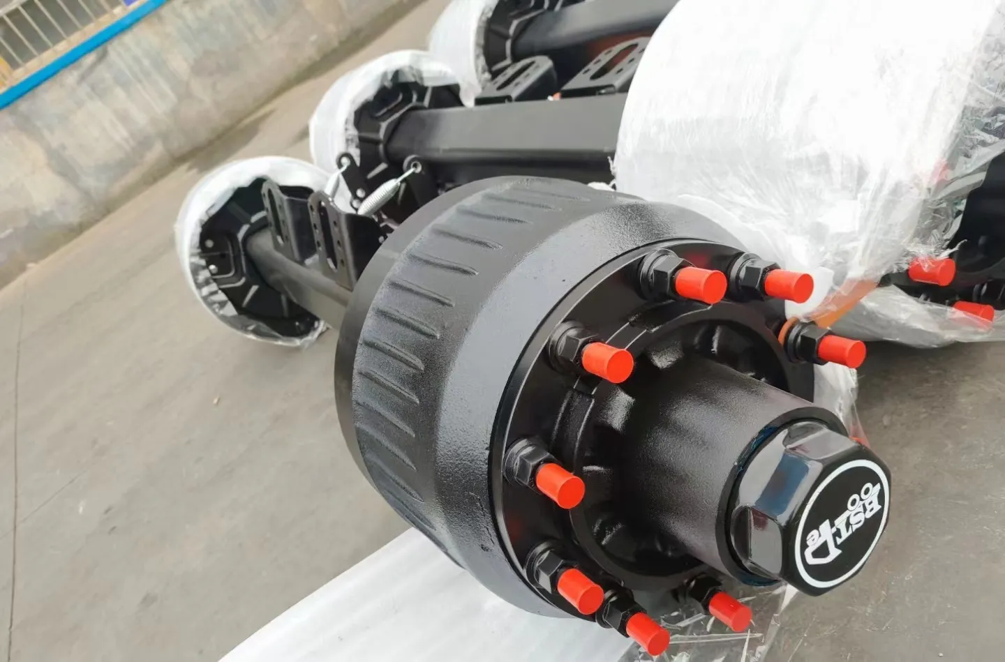 Marine Truck outrigger Semi-trailer Axle Chassis outrigger