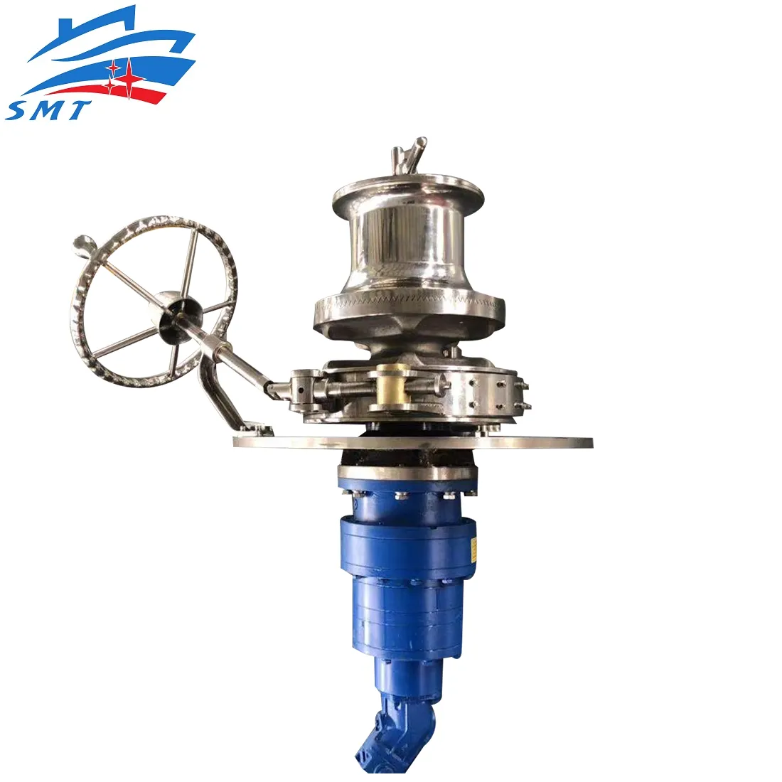 Stainless Steel 316L Hydraulic Vertical Anchor Winch Windlass for Patrol Boat/Yacht