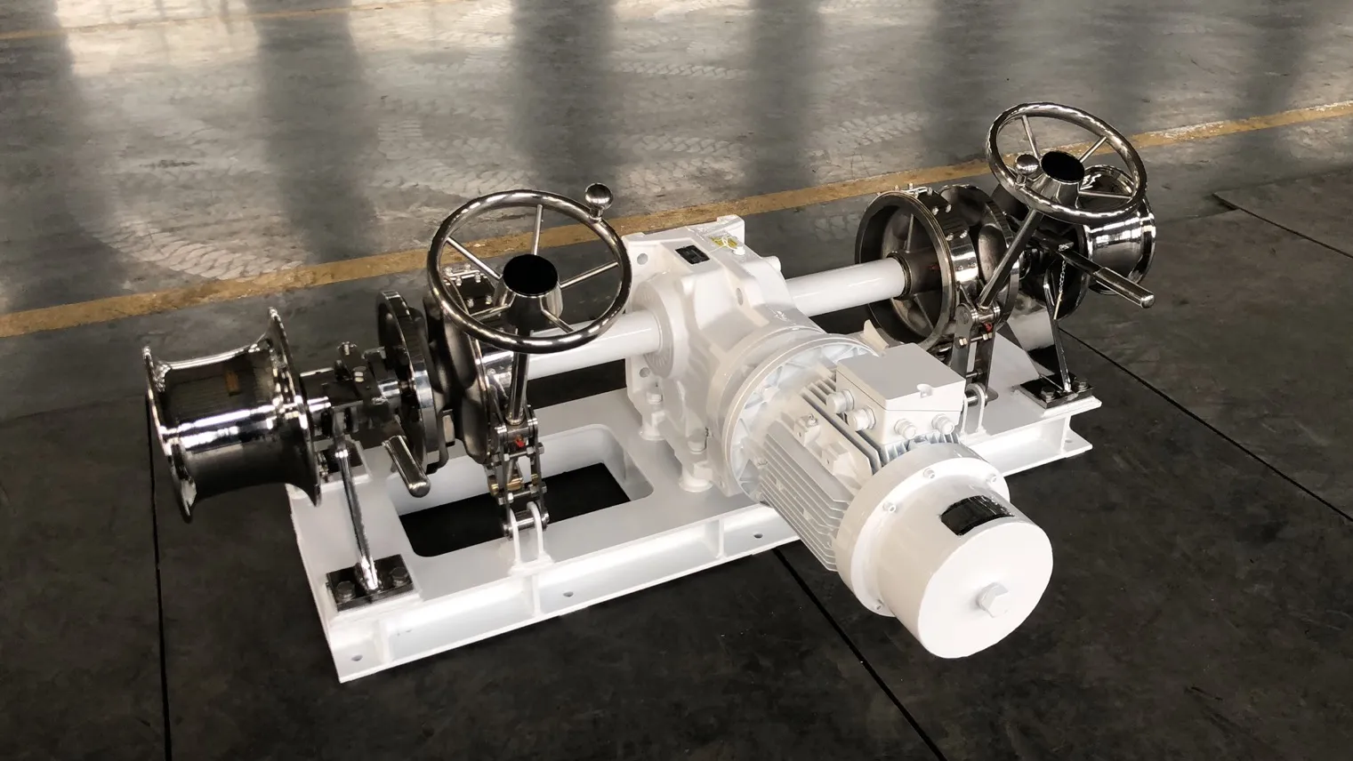 Double Drum Marine Horizontal Stainless Steel Electric Anchor Windlass/Winch for Ship