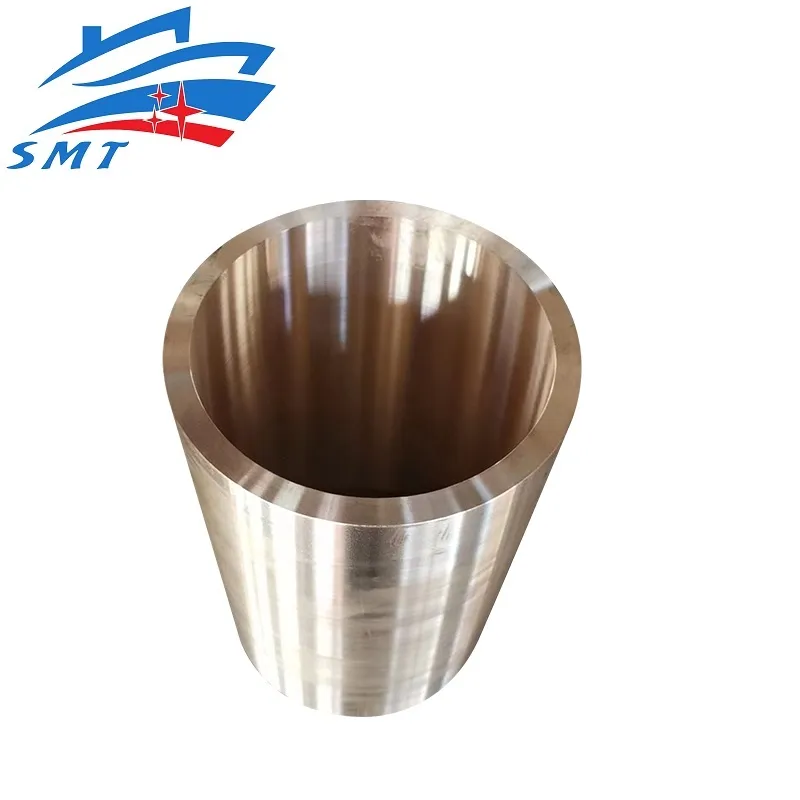 Marine Stern Propeller Shaft Pintle Water Lubricated Bronze Copper Rubber Sleeve Bearings
