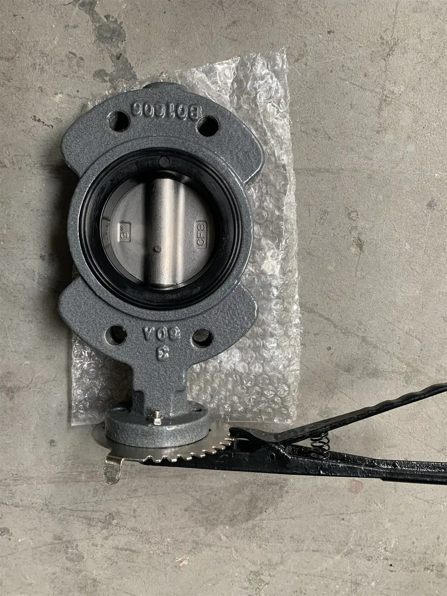 Marine Butterfly Valve Bronze/Steel/Copper Wafer Center Turbine Handle Operated Butterfly Valve for Ship