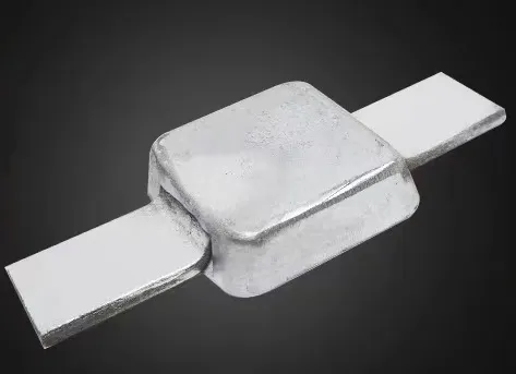 Bolted/Welding Type Marine Zinc Anodes Marine anti-corrosion zinc block Sacrificial zinc anodes for boat