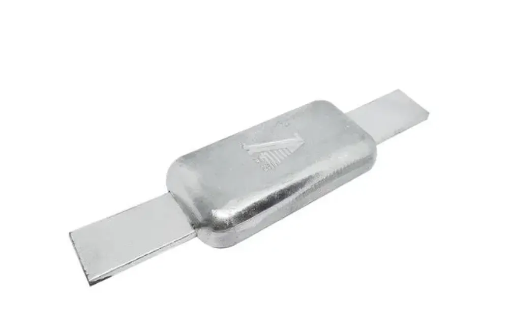 Bolted/Welding Type Marine Zinc Anodes Marine anti-corrosion zinc block Sacrificial zinc anodes for boat