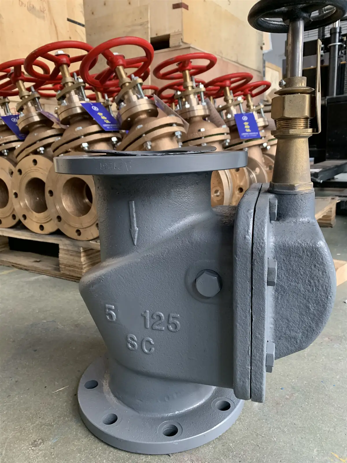 Storm Valve in ship marine Bronze/Steel/Copper/brass storm valve angle type Vertical type with handle