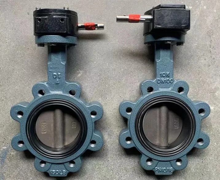Marine Bronze/Steel/Copper Wafer Center Turbine Hand Operated Butterfly Valve for Ship/Vessel/Boat