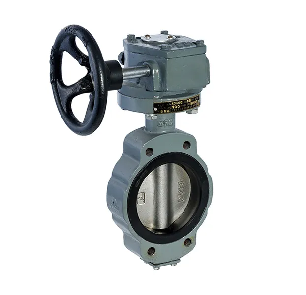 Marine Bronze/Steel/Copper Wafer Center Turbine Hand Operated Butterfly Valve for Ship/Vessel/Boat