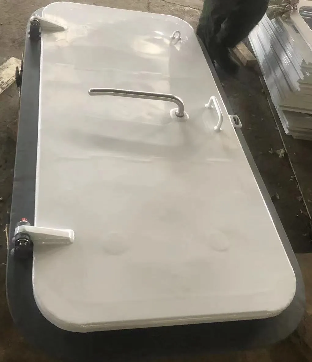 Ship Single Handle Quick Open Aluminum Watertight Marine Door with DNV-GL Certificate