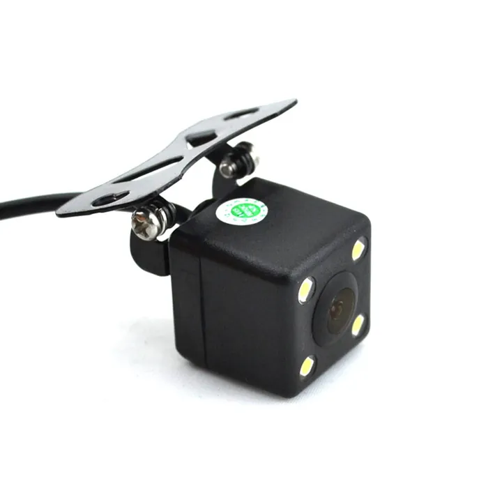 Mini Backup Camera - Compact Bracket Camera With Four Assist Lamps