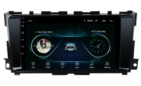 9 Inch Multimedia - Android Head Unit for Nissan Altima and Teana 2012 to 2016