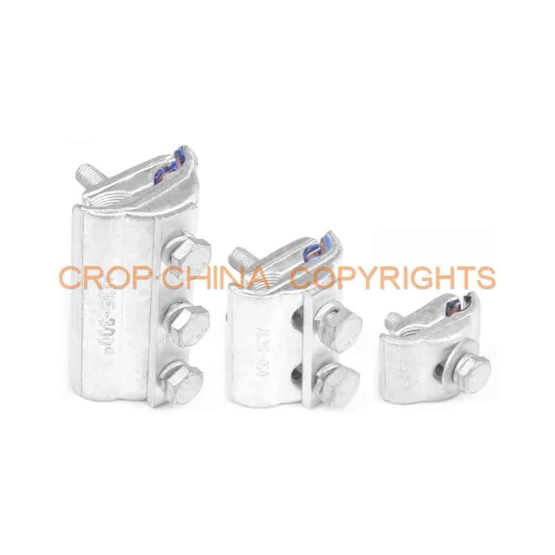 Conector Bimetalico de Tres Pernos · CROP