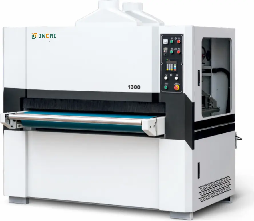 Automatic line Cleaning Machine dust clean machine 1300mm, front view on the assembly floor