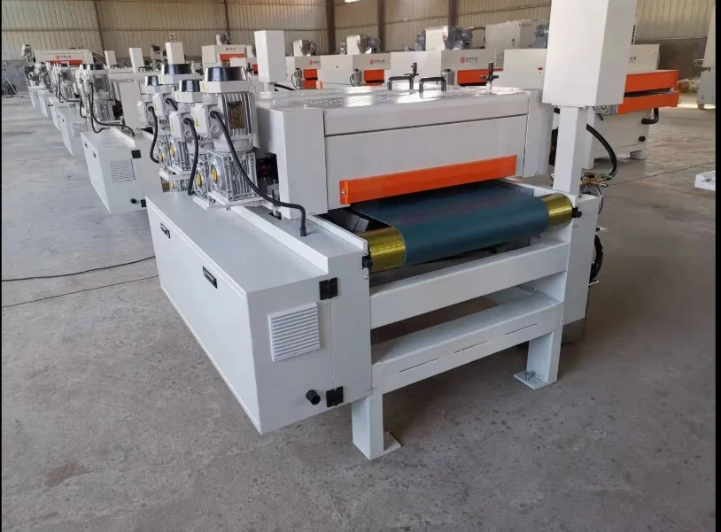 Wood Flooring Precise Stain Machine Furniture Wood Flooring Precise, working rollers and drive detail