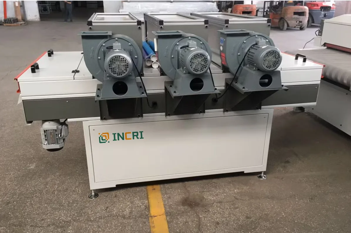 UV Dryer Machine Fast Curing Uv Drying Tunnel System, working rollers and drive detail