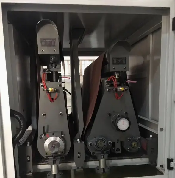Width Sander Wide Belt sanding machine Sander machine For, control panel and operator side