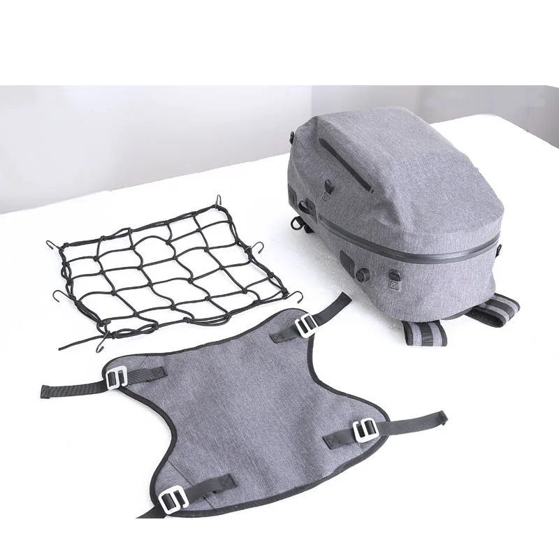 30L Outdoor Waterproof Motorcycle Helmet Backpack Dry Bag detail view 2