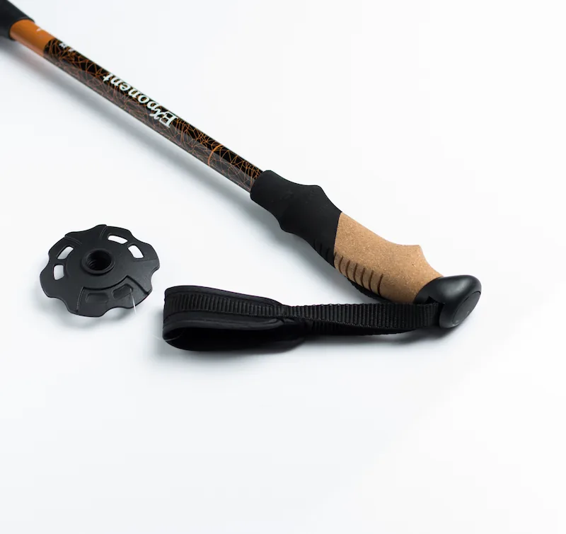 4 Section Telescopic Nordic Walking Stick MW1059 detail view 1