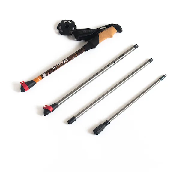 4 Section Telescopic Nordic Walking Stick MW1059 detail view 2