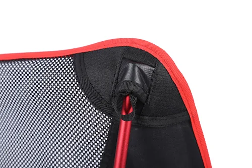 Aluminum Folding Beach Chair with Pouch MW1042P detail view 2
